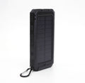 Ultra thin solar power bank 20000mAh with compass three proof solar power bank
