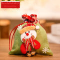 Christmas Fabric Bag, Christmas Gift BaApple Bag, Cartoon Candy Bag