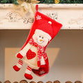 Christmas Socks Gift Bag Christmas Decorative Socks Christmas Eve Christmas Gift Children's Christmas Tree Pendant Candy Bag