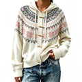 Loose hooded sweater