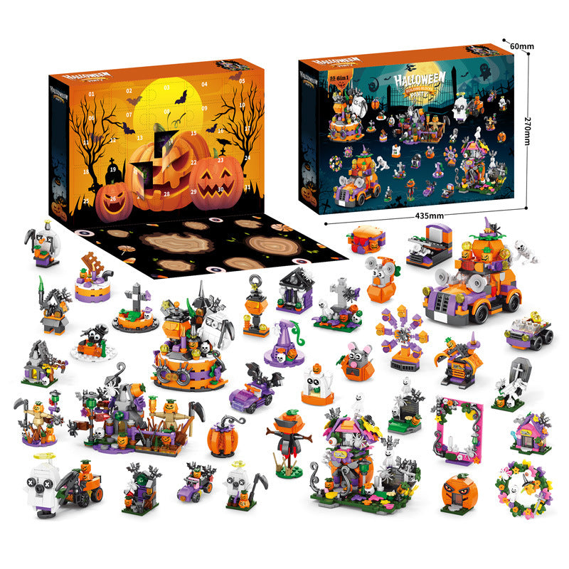 Ten Thousand Christmas Blind Box Puzzle Assembly Building Blocks Puzzle Male and Female 10th Birthday Gifts Children