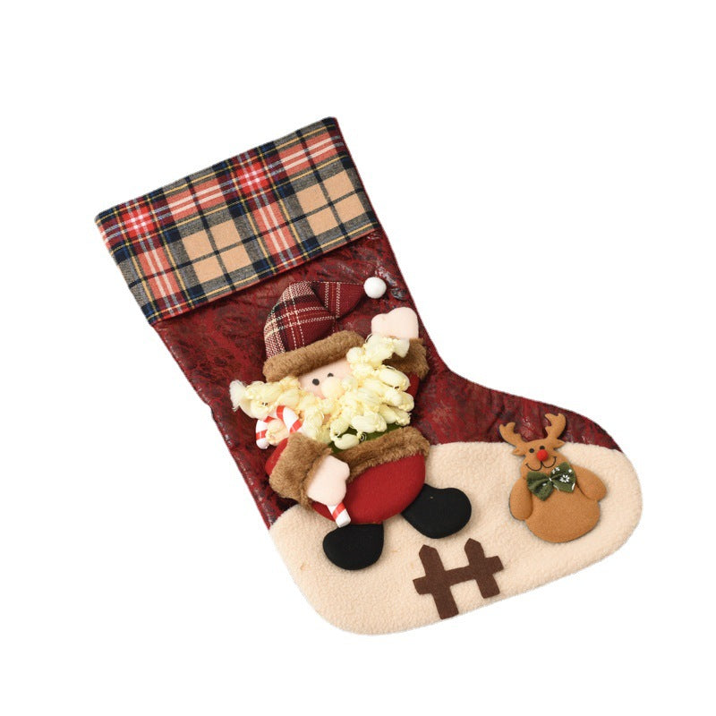 Christmas Decorations, Santa Claus Socks, Candy Bags, Christmas Tree Pendants, Christmas Socks, Gift Bags, Christmas Bags