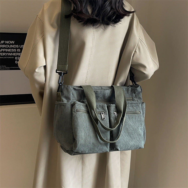 Large capacity crossbody bag backpack