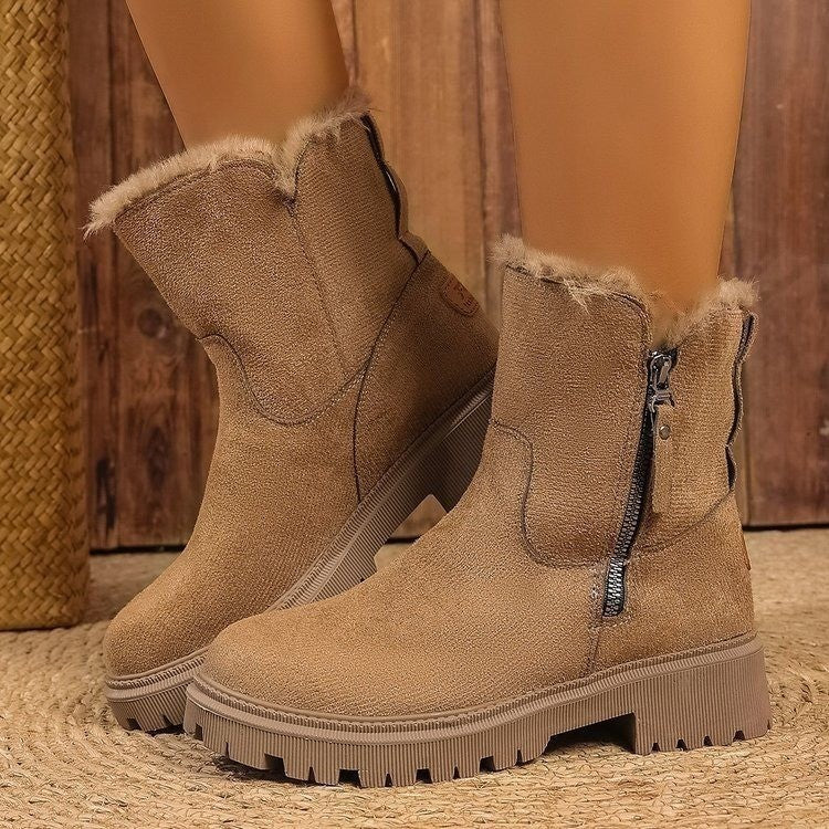 Snow boots women's shoes warm boots