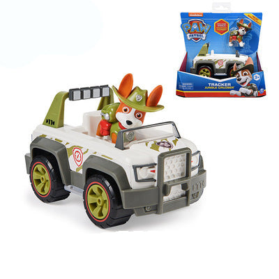 Wang Wang Team Li Da Gong Toy Jungle Series Small Dog Patrol Car Wang Wang Team Toy Set Children