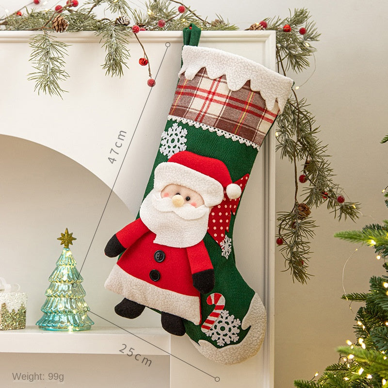 Christmas Socks Christmas Decorations Ornament Christmas Gift Tree Hanging Decoration