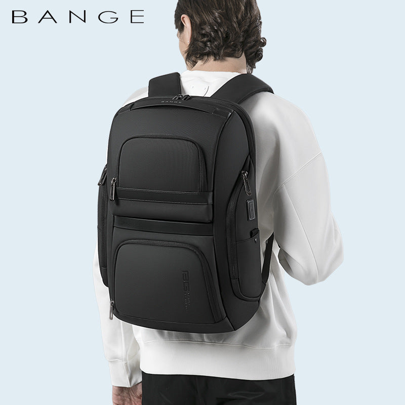 Men's New Backpack Business Large Capacity Computer Bag Waterproof Travel Men's Backpack