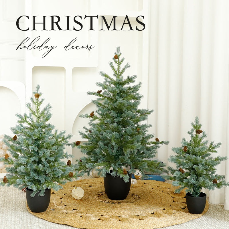 Christmas Tree Home Decoration Window Display Ornament Christmas Decorative Atmosphere Scene Arrangement