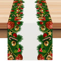 Christmas Bell Table Flag Christmas Day Cabinet Decoration Tablecloth Mat Tea Flag Home Printed Tablecloth