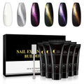 New 6 Color Gift Box Magic Eye Extension Glue Manicure Magnet Manicure Painless Extension Glue