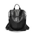 Leather backpack women's new foreign trade backpack large-capacity school bag multi-functional dual-purpose women's bag
