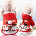 Christmas Plush Cat Dog Pet Autumn/Winter Teddy Bear Fighting Clothes