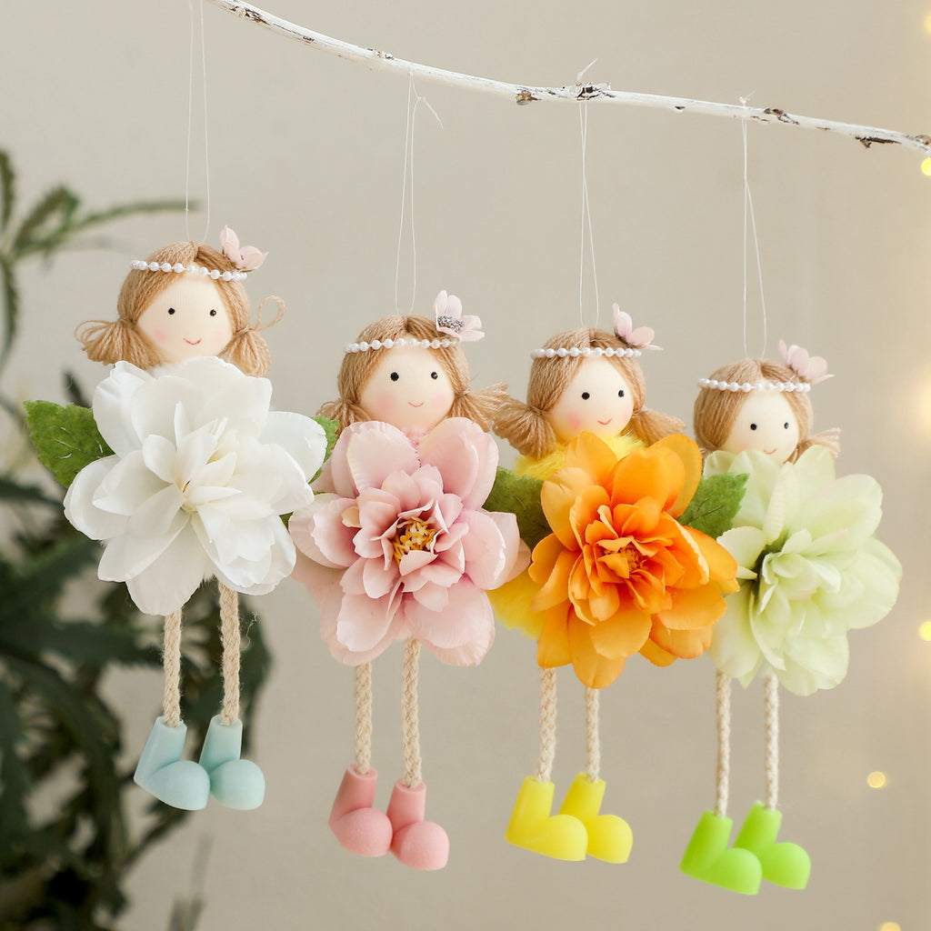 Easter Decoration Hanging Flowers for Party Scene, Handmade Ornament