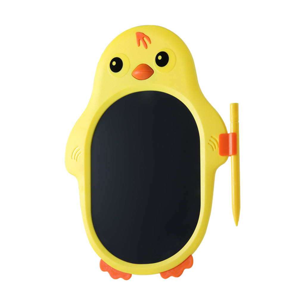 Children's Cartoon 8.5 Inch Penguin Copy Graffiti Painting LCD Writing Board Early Practice Calligraphy Online Class LCD Writing Board