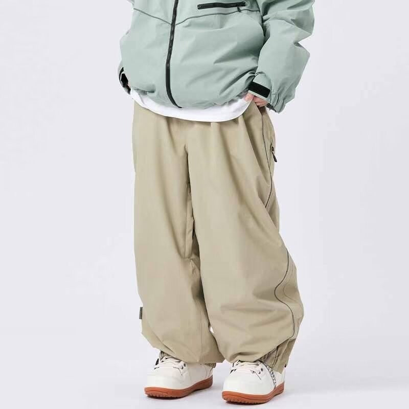 Ski pants men's and women's snowboard waterproof ski pants