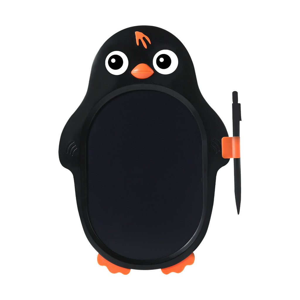 Children's Cartoon 8.5 Inch Penguin Copy Graffiti Painting LCD Writing Board Early Practice Calligraphy Online Class LCD Writing Board
