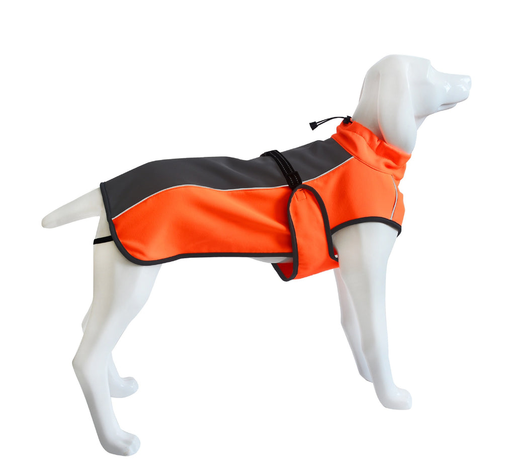 New Reflective Big Dog Clothing Autumn and Winter Warm Pet Charge Coat Golden Hair Labrador Dog Cotton Coat