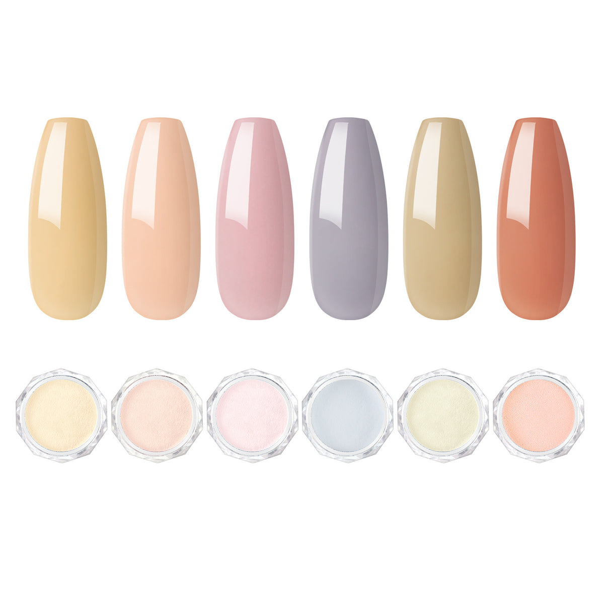 COSCELIA New 9 Color Crystal Color Powder 30Ml Crystal Liquid Manicure Tool Full Set Of Beginners