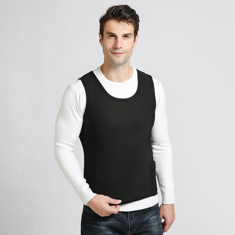 Winter intelligent heating vest, cross border vest, five zone heating vest, unisex electric heating vest