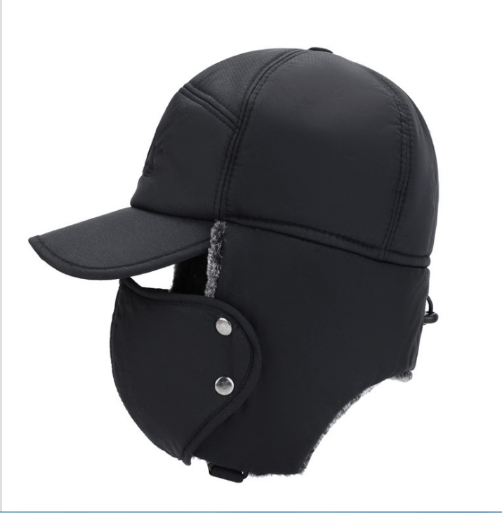 DAIWA Fishing Winter Thermal Bomber Hats Men Women Fashion Ear Protection Face Windproof Ski Cap Velvet Thicken Couple Hat