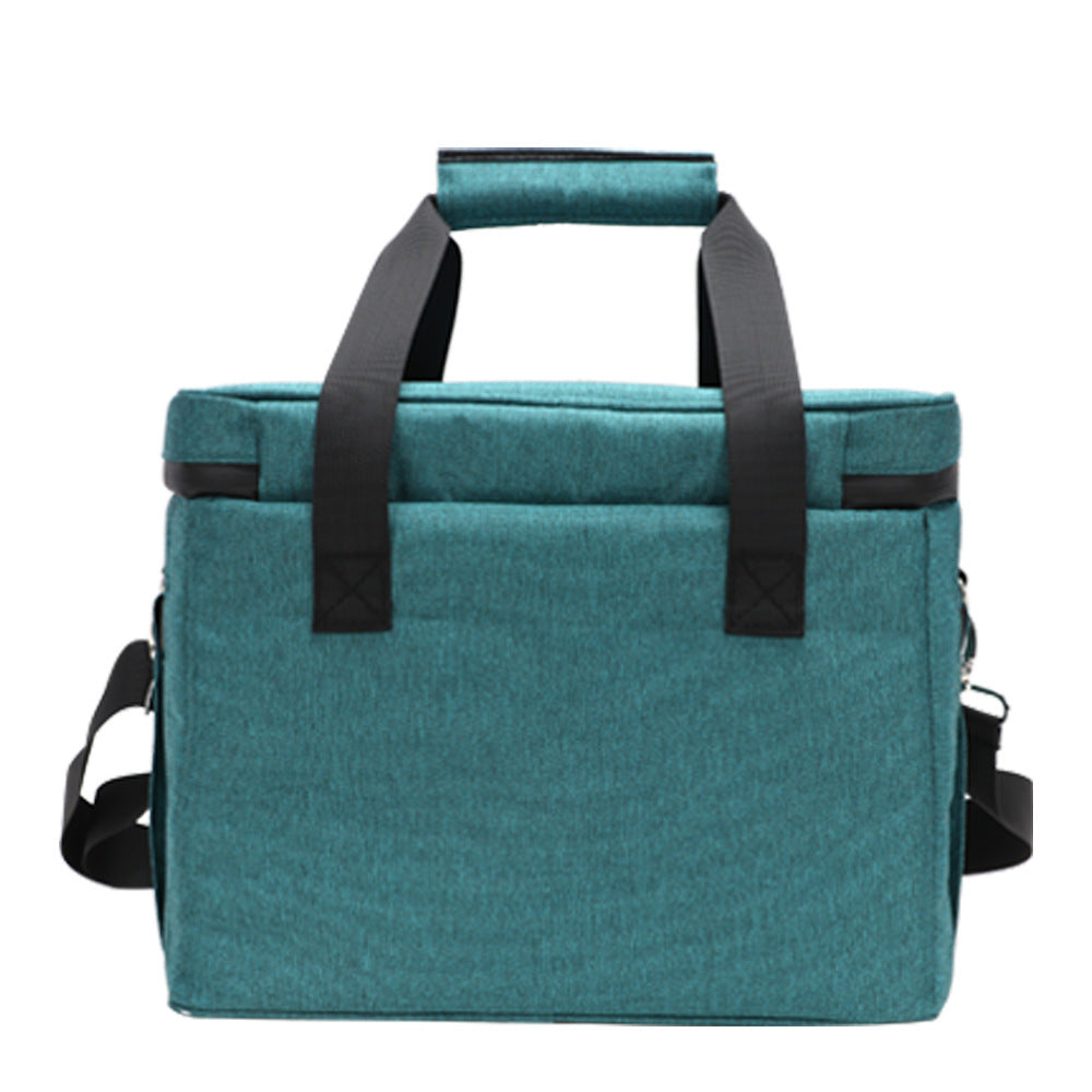 Outdoor Oxford cloth large capacity thermal insulation handbag small large lunch bag picnic bag