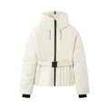 Versatile waist belt collection ski suit thick jacket