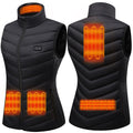 Women's heated vest heated vest dual control switch charging jacket