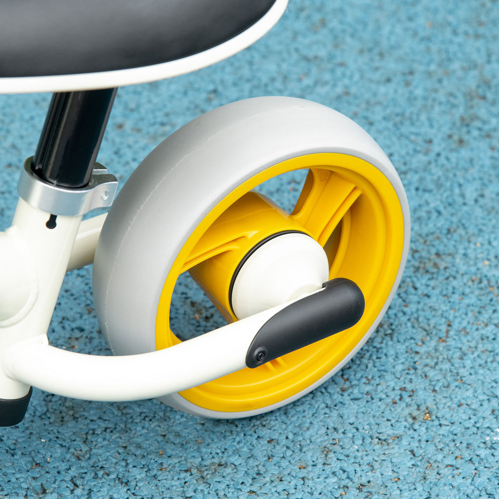 Vélo d'équilibre pour bébé siège réglable roues EVA jouet enfant pour bébé 18-48 mois pour garçons et filles orange-7