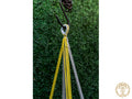 Hamac bebe macrame Amarillo 3