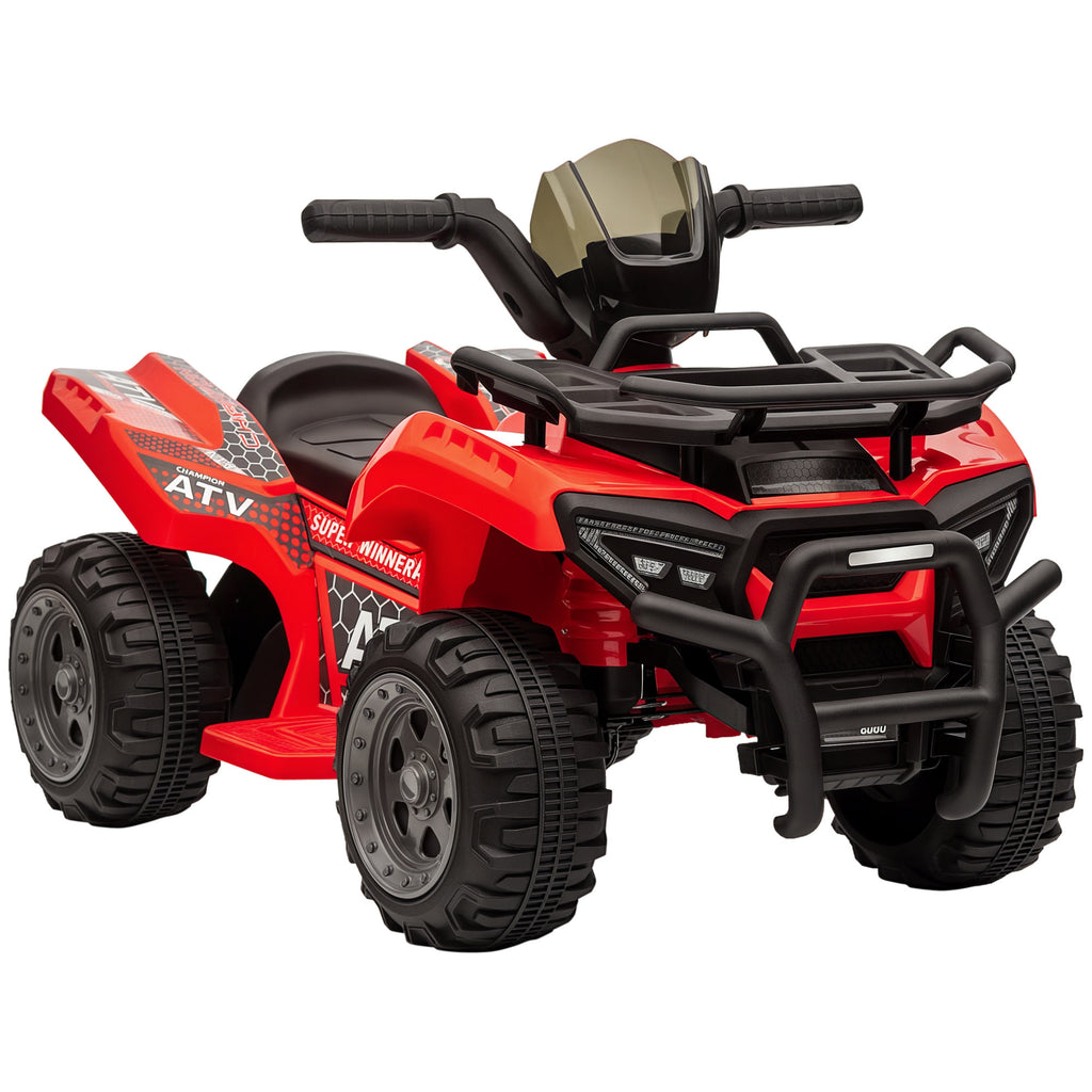 Quad buggy voiture électrique enfant quad électrique 18-36 mois 6 V 2 Km/h max. rouge-0