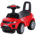 Porteur Enfant Véhicule à Pousser, Porteur Bébé avec Klaxon, Compteurs Factices et Coffre à Jouets, pour Enfants de 12 à 36 Mois, Rouge-0