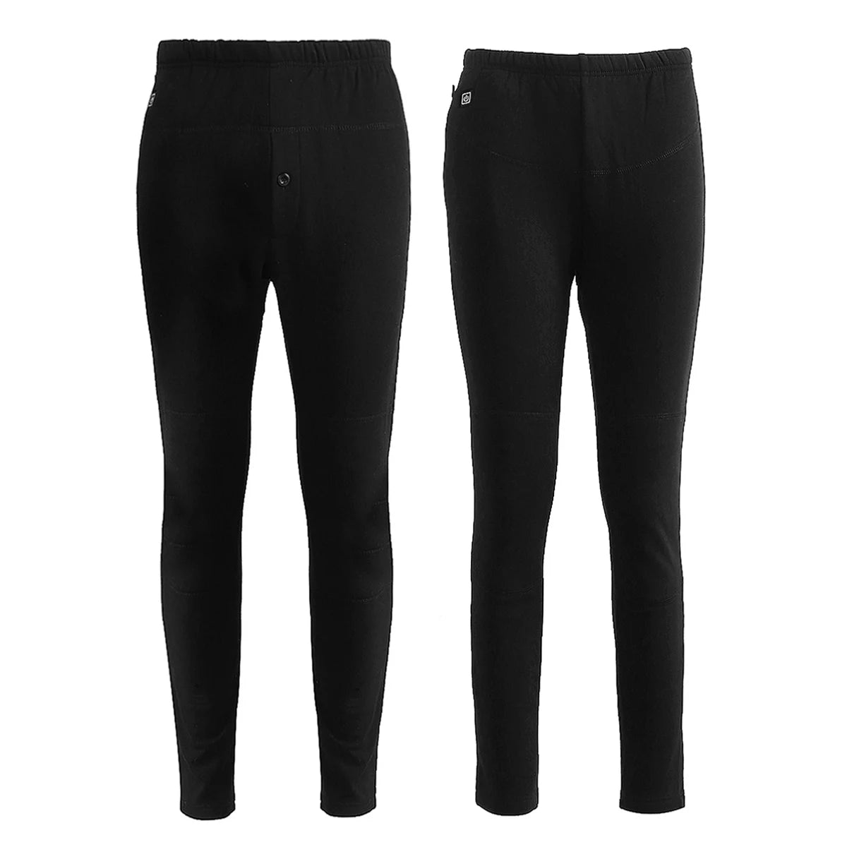 Women Men Winter Outdoor Hiking Heating Trousers Slim USB Charging Heated Pants Skiing Charging Electric Heated Pants Trousers