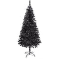 Fekete műfenyő, 120cm 230ág-0