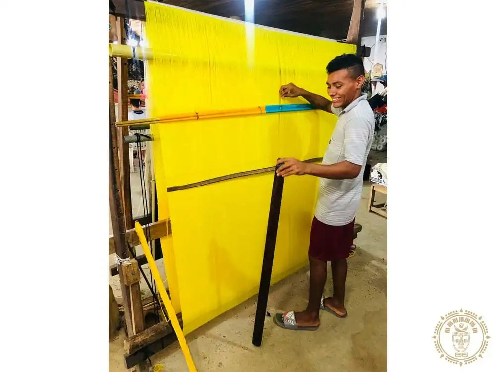 hamac jaune artisan