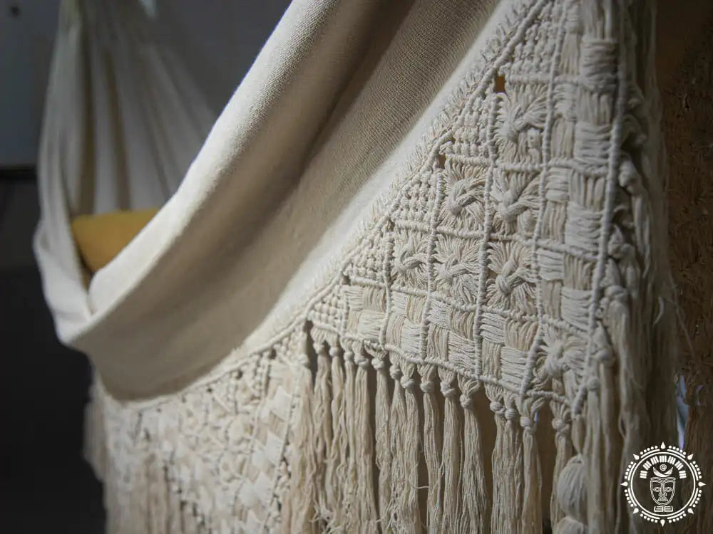 hamac l macrame ecru 4