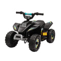 Quad électrique pour enfants 18-36 mois véhicule à batterie 6V avec marche avant et arrière 72 x 40 x 45,5 cm noir-0