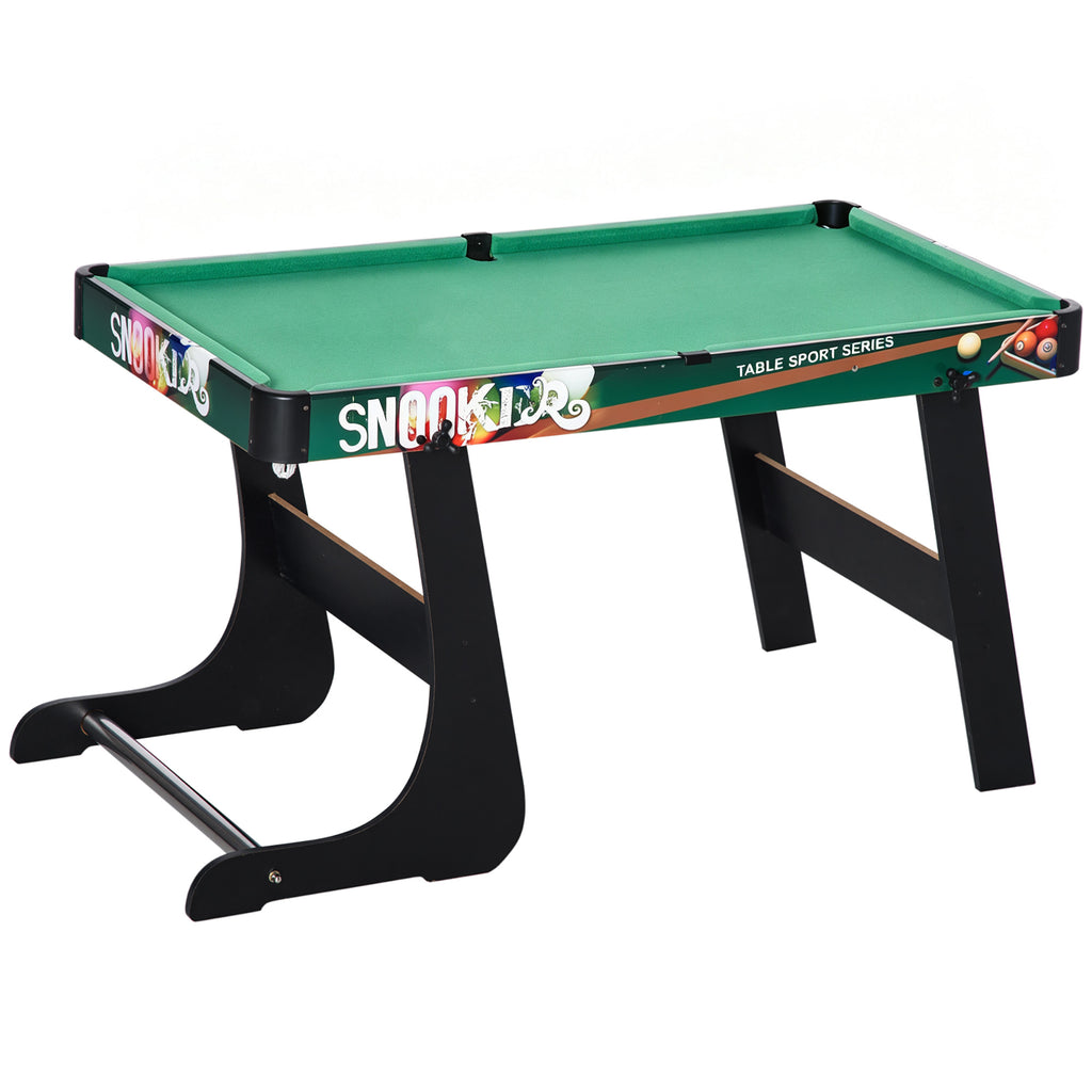 Table Multi-Jeux 6-en-1, Baby-Foot, Billard, Ping-Pong, Hockey, Jeu d'Anneaux, 118x104x71cm, Multicolore-0
