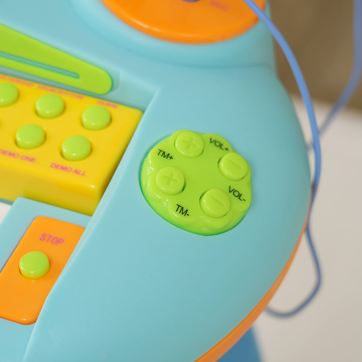 Piano enfant électronique 37 touches, avec micro, tabouret, lumière LED, fonction d'enregistrement et de relecture-7